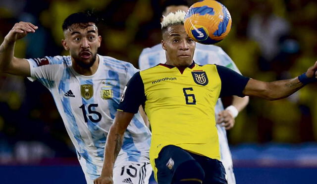 Byron Castillo podría ser sancionado por la FIFA por adulterar documentación de identidad. Foto: AFP