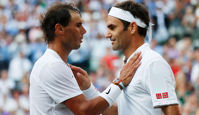 Rafael Nadal y Roger Federer suman 42 títulos de Grand Slam entre los dos. Foto: AFP