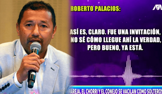 Roberto Palacios se oyó arrepentido en llamada telefónica con el equipo de Magaly Medina. Foto: composición LR/difusión/captura ATV