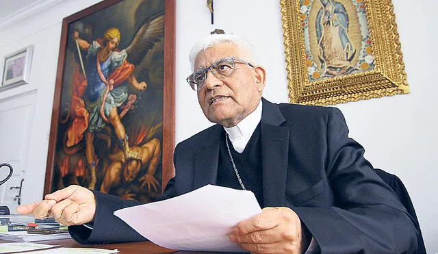 Monseñor Miguel Cabrejos invocó al respeto entre las personas. Foto: Virgilio Grajeda/La República