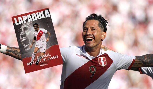 Gianluca Lapadula revelará sus inicios como futbolista y todo sobre su carrera en su libro. Foto: composición La República