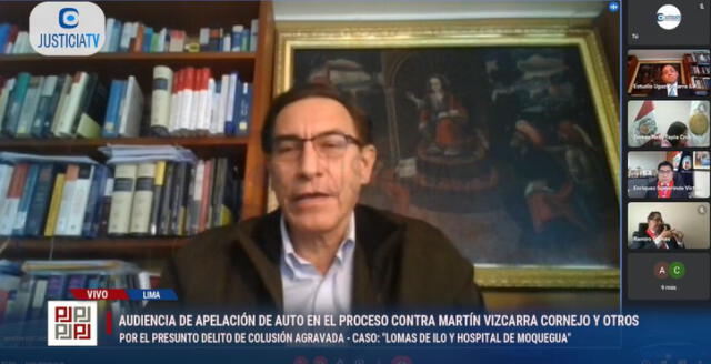 Martín Vizcarra es investigado por corrupción cuando era gobernador regional de Moquegua entre 2011 y 2014. Foto: Justicia TV.