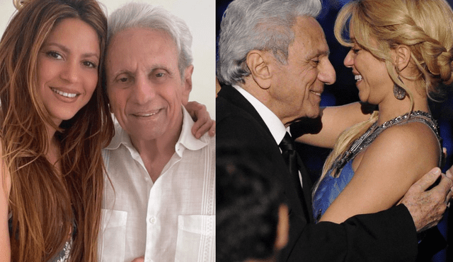 El padre de Shakira, William Mebarak, ya tiene 91 años. Foto: EFE