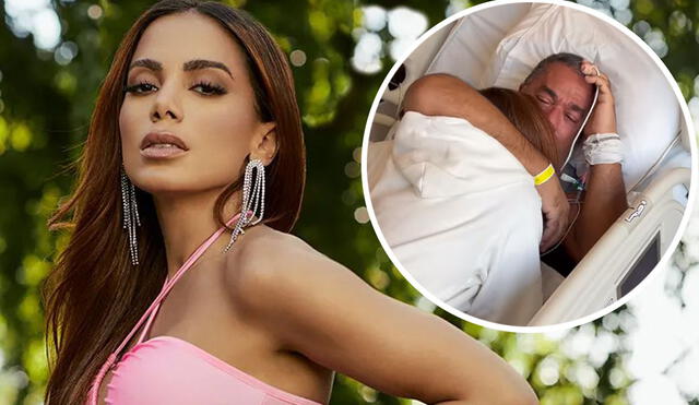 El padre de Anitta fue internado por un derrame cerebral y esa misma semana se descubrió que tenía cáncer. Foto: Anitta/Instagram