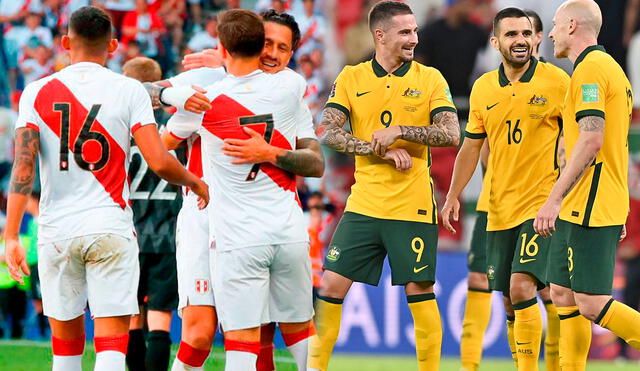 Perú o Australia se quedará con el penúltimo boleto a la Copa del Mundo. Foto: composición EFE