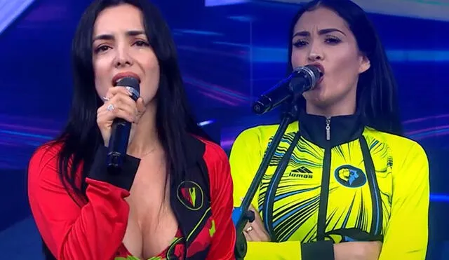 Rosángela Espinoza retó a Michelle Soifer a competir con ella. Foto: captura EEG