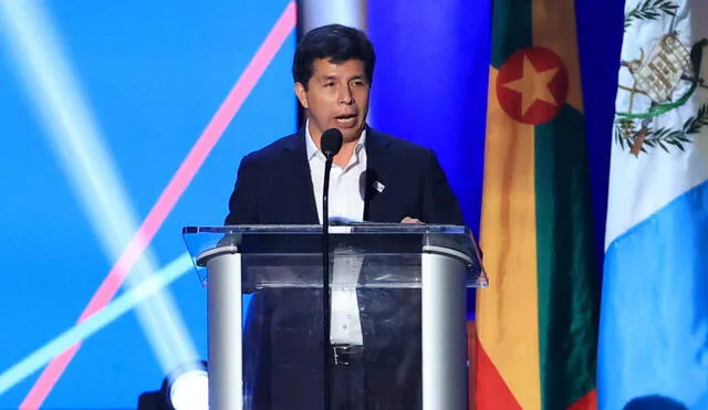 Pedro Castillo en Cumbre de las Américas. Foto: Presidencia