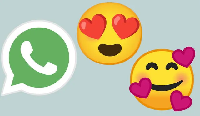 Estos emojis de WhatsApp están disponibles en iOS y Android. Foto: composición LR/Flaticon