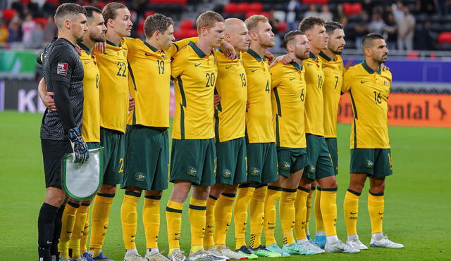 Australia busca jugar su quinto mundial de manera consecutiva. Foto: Socceroos/Twitter