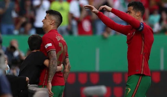 Portugal jugó de local en Lisboa por la tercera fecha de la UEFA Nations League. Foto: EFE