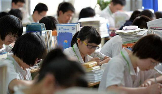 El examen chino se realizó el 7 y 8 de junio y contó con un récord de asistencia. Foto: Xinhua