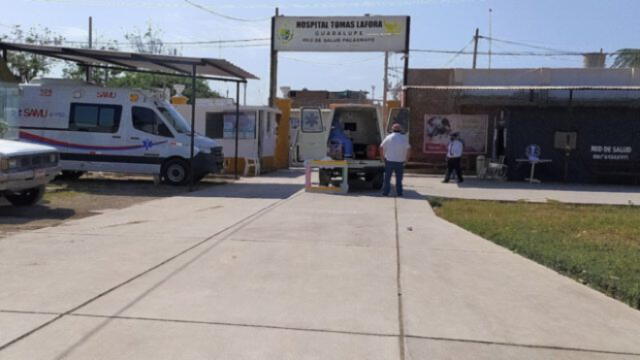 La ambulancia pertenece al hospital Tomás Lafora del distrito de Guadalupe. Foto: Un Diario Pacasmayo