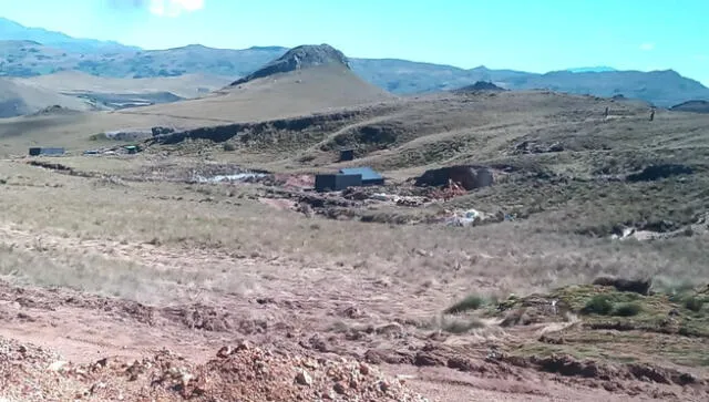 Mineros ilegales han instalado nuevos campamentos en la zona de Quiruvilca para extraer minerales y carbon. Foto: Difusión