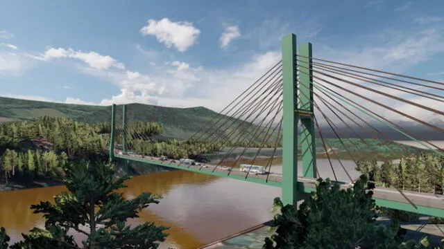 Construirán puente sobre el río Huallaga para unir al distrito de Sauce con otras localidades de San Martín. Foto: Goresam.
