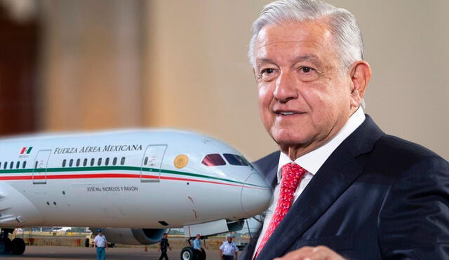 El presidente mexicano ha ofrecido alquilar el avión presidencial para fiestas o eventos corporativos. Foto: composición/Info7/TvAzteca