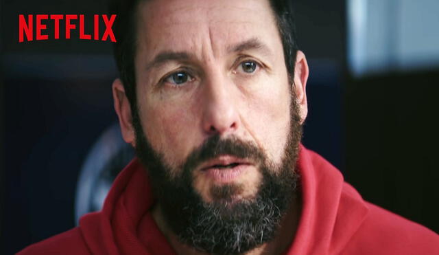 En esta película de Netflix, Adam Sandler comparte roles con el jugador profesional de baloncesto Juancho Hernangómez. Foto: composición/Netflix