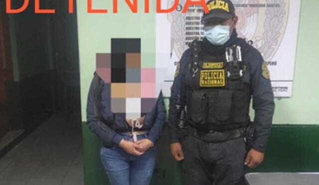 Policía continúa con las investigaciones contra fémina. Foto: Policía