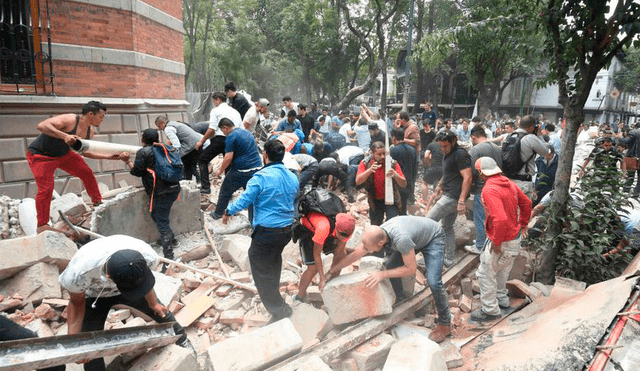 Según Forbes y registros gubernamentales, el sismo que azotó con más destrucción a México fue el de 1787. Foto: AFP