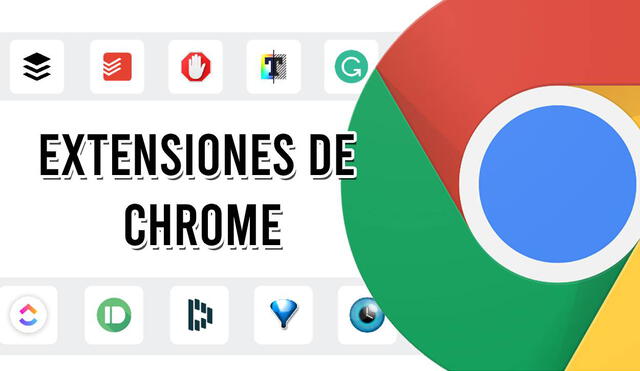 Estas poderosas extensiones de Chrome pueden hacerte más productivo y cambiar tu día para bien. Foto: Composición LR