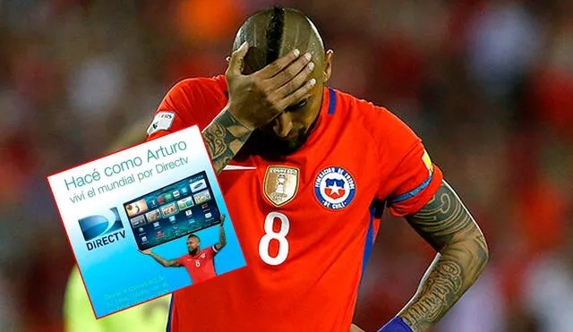 Arturo Vidal se pierde la Copa del Mundo por segunda vez consecutiva. Foto: EMOL