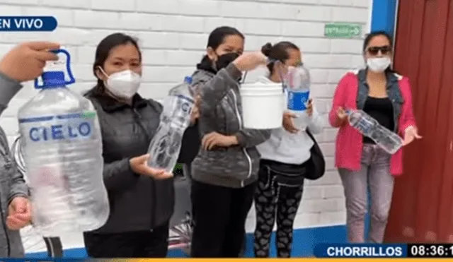 Padres exigen presencia del Minedu. Foto: captura de Panamericana