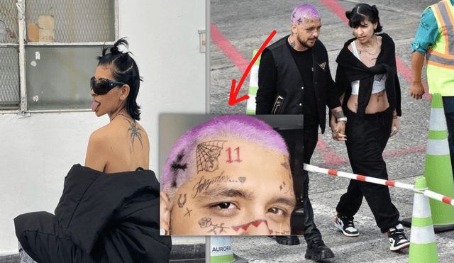 Christian Nodal sorprende a seguidores tatuándose una telaraña en el rostro y estaría dirigido para Cazzu. Foto:  Cazzu |Instagram