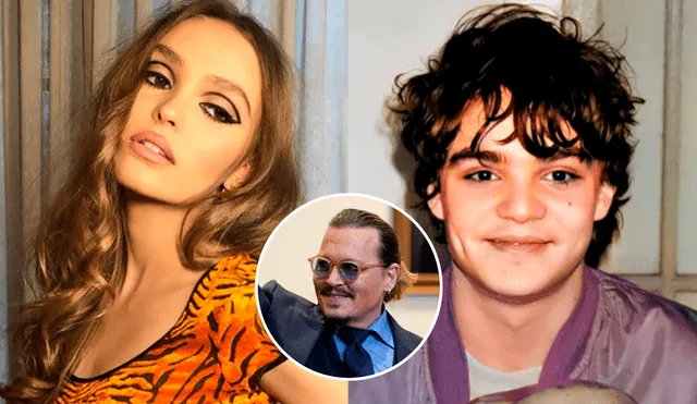 Johnny Depp tiene solo dos hijos, frutos de su relación con la modelo y actriz Vanessa Paradis. Foto: composición/EFE/ Lily-Rose/jackdepp_fan/Instagram