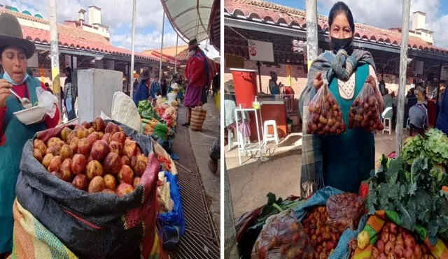 Ante el aumento de varios de los productos de la canasta básica, una alternativa para las familias es comprar papa helada o cachi chuño.