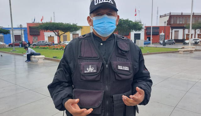 Efectivo policial mencionó que la unidad de la UDEX, en la actualidad, cuenta con cinco efectivos. Foto: Hugo Rodriguez