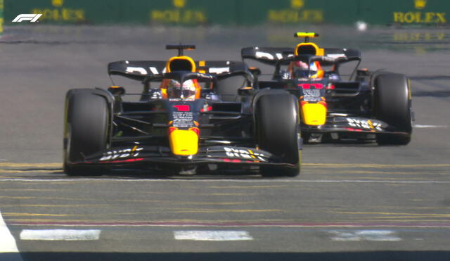 Max Verstappen en Bakú. Foto: F1.