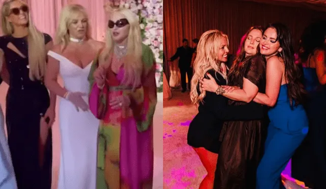 Britney Spears celebró su boda al lado de sus grandes amistades como Paris Hilton o Madonna. Foto: Britney Spears/Instagram