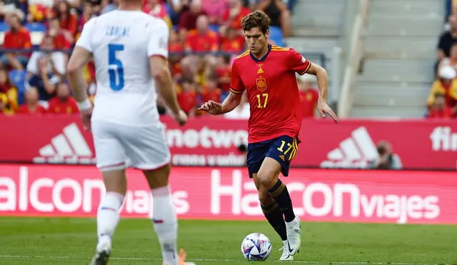 España sigue invicta en el grupo A2 de la Nations League. Foto: Twitter/selección española