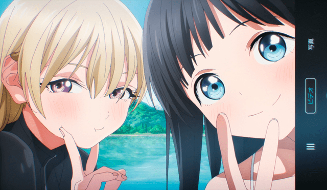 Erika y Komichi tienen una amistad muy especial en "Akebi-chan no Sailor-fuku". Foto: CloverWorks
