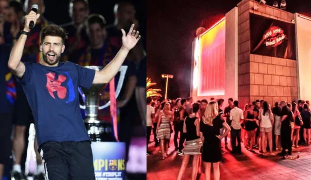 Gerard Piqué, además de ser futbolista, es un reconocido empresario en el mercado español. Foto: composición LR/FC Barcelona/Redes de la discoteca Shoko de Barcelona.