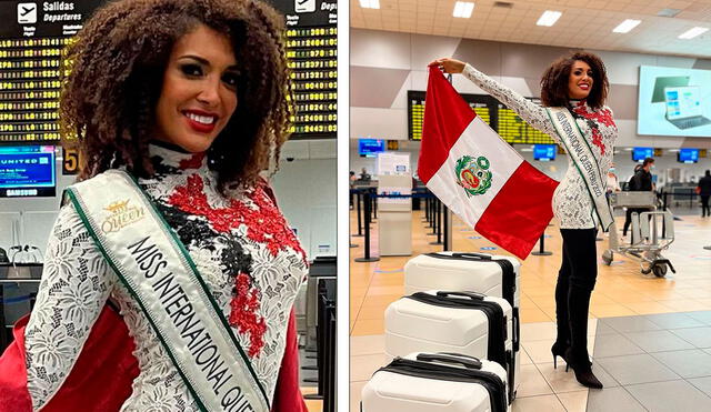 Javiera Arnillas competirá por la corona del Miss International Queen 2022, el 25 de junio. Foto: composición/ Instagram