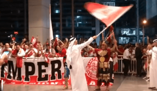 Khalid Jassem se animó a mostrar su aliento por la selección peruana. Foto: captura de Twitter