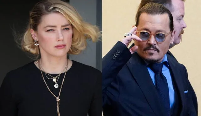 Amber Heard rompe su silencio en entrevista tras perder juicio contra Johnny Depp. Foto: composición/ AFP