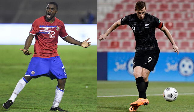 El repechaje Costa Rica vs. Nueva Zelanda se juega en el Al-Rayyan Stadium. Foto: composición / AFP / Facebook