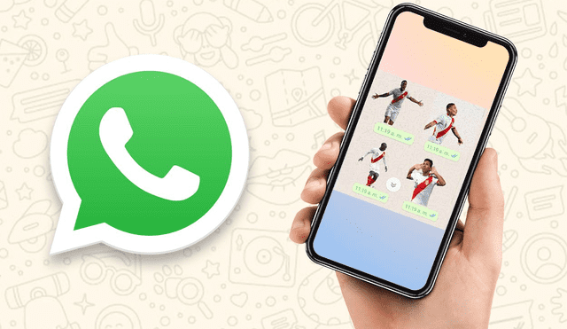 Estos stickers de WhatsApp solo están disponibles en Android. Foto: composición LR