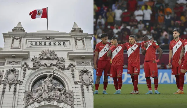 Congresistas reaccionan ante derrota de Perú ante Australia. Foto: composición LR