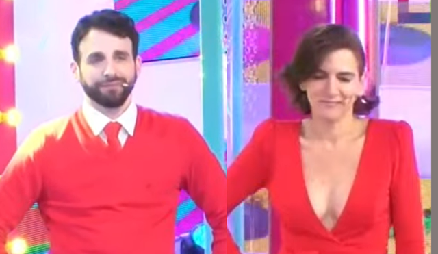 Conductores de "Amor y fuego" enviaron un sentido mensaje a los televidentes. Foto: captura de Willax TV