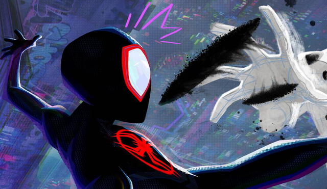 Sony Pictures reveló un nuevo adelanto del villano al que enfrentarán Miles Morales y Gwen Stacy en "Spider-Man: across the Spider-Verse". Foto: composición/ Twitter