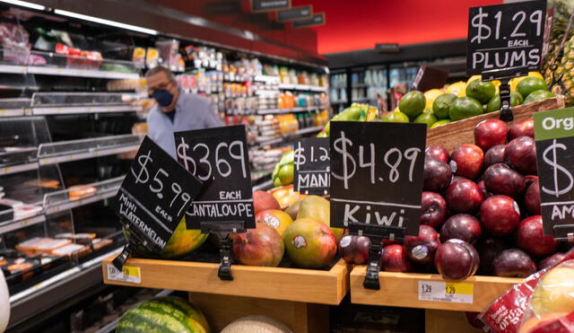 Los precios de los alimentos tuvieron su mayor auge desde marzo de 1981. Foto: AFP