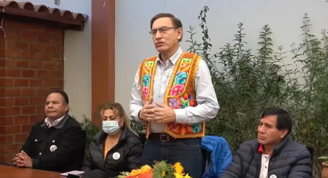 Martín Vizcarra llegó a Huancayo para anunciar su partido Perú Primero. Foto: captura