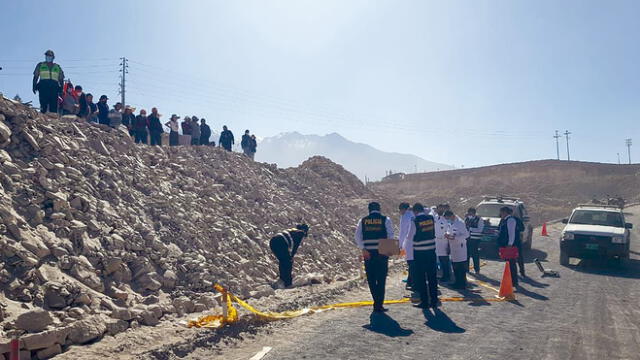 En el cono norte. La joven víctima de unos 20 años, fue dejada en un alejado paraje. Foto: La República