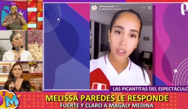 Karla Tarazona rechaza que se involucre a los hijos en problemas de pareja, refiriéndose al caso de Melissa Paredes. Foto: D' mañana/captura