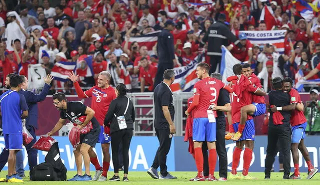 Costa Rica es el último clasificado al Mundial Qatar 2022. Foto: AFP