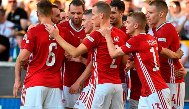 Hungría es líder de su grupo en la UEFA Nations League. Foto: EFE