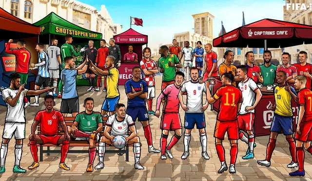 Mundial Qatar 2022: Europa es el continente con mayor cantidad de selecciones al sumar 13 representantes. Foto: @fifaworldcup_es