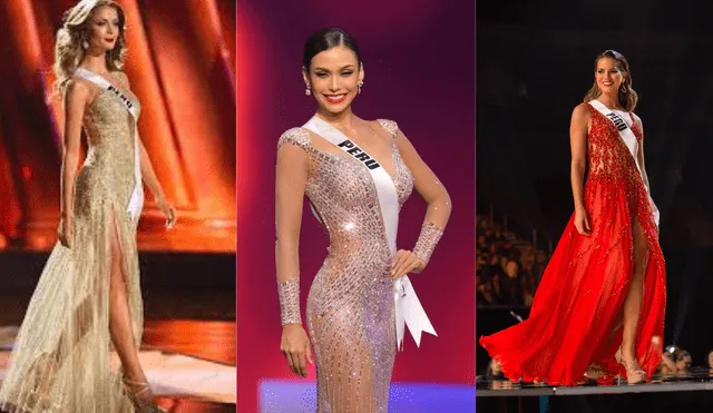 Laura Spoya, Janick Maceta y Valeria Piazza se coronaron como Miss Perú.
Foto: Difusión.